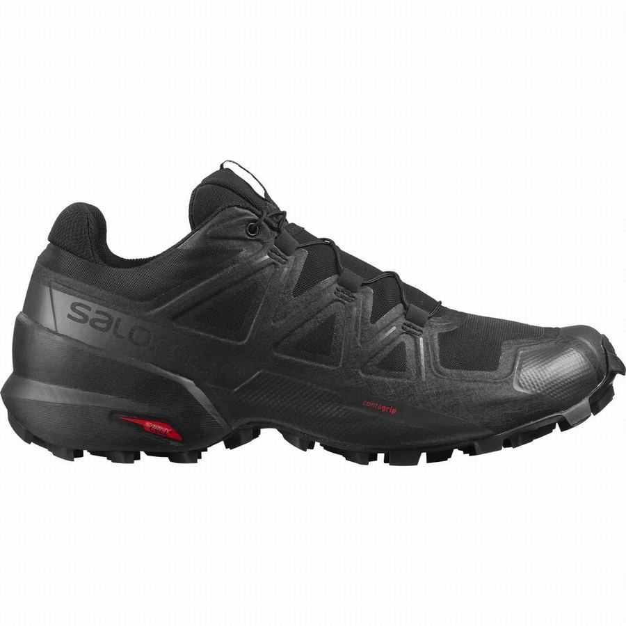 Salomon Speedcross 5 Trailové Běžecké Boty Pánské Černé [LIT4042DW]